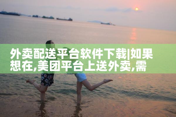 外卖配送平台软件下载