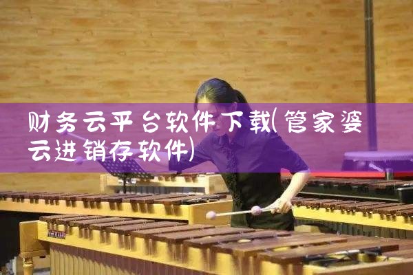 财务云平台软件下载
